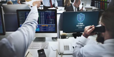 Cyber Security Protection Firewall Interface Concept